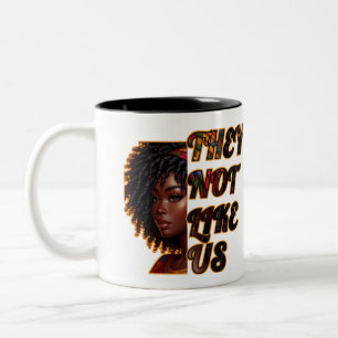 Caneca De Café Em Dois Tons Mug De Duas Toneladas - Eles Não Gostam De Nós