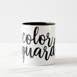 Caneca De Café Em Dois Tons Mug de Guarda de cor personalizável