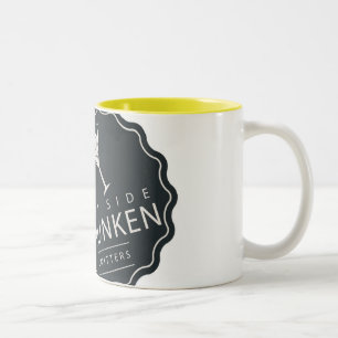 Caneca De Café Em Dois Tons Mug de logotipo clássico ESDK