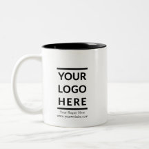 Mug de logotipo personalizado da empresa