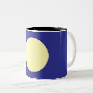 Caneca De Café Em Dois Tons Mug de logotipo simples