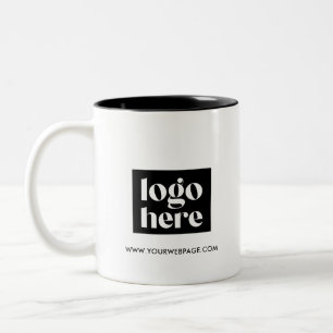 Caneca De Café Em Dois Tons Mug de Promocional personalizado minimalista