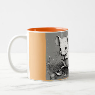 Caneca De Café Em Dois Tons Mug de rato