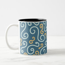 Caneca De Café Em Dois Tons Mug decorativo