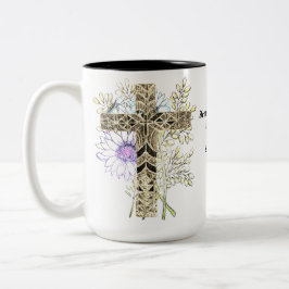 Caneca De Café Em Dois Tons Mug Devocional