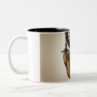 Caneca De Café Em Dois Tons Mug do Designer