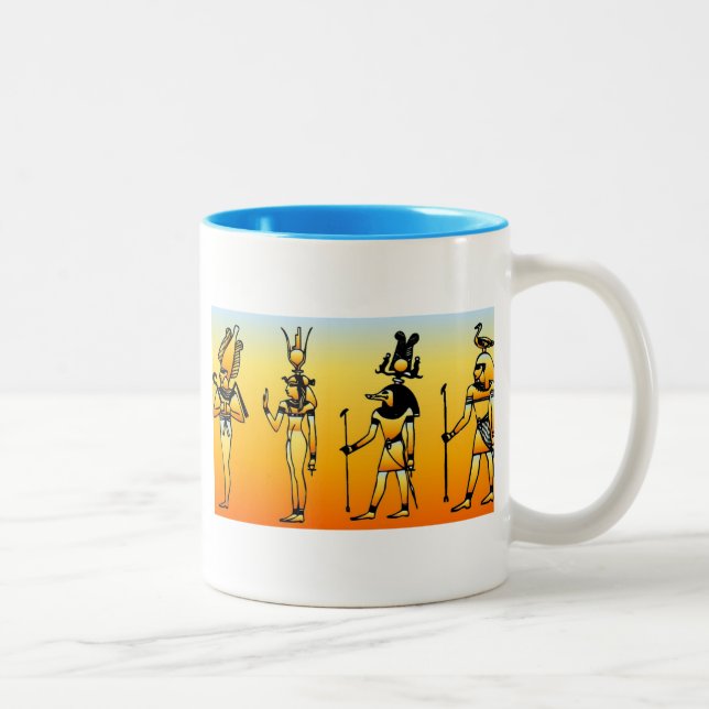 Caneca De Café Em Dois Tons Mug egípcio (Direita)
