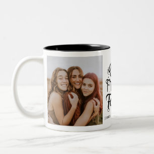 Caneca De Café Em Dois Tons Mug Fotográfico de Amigos Cerejados