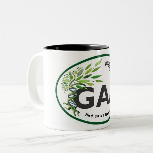 Caneca De Café Em Dois Tons Mug GAA (Frente Esquerda)