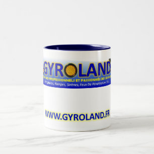 CANECA DE CAFÉ EM DOIS TONS MUG GYROLAND BANNIERE