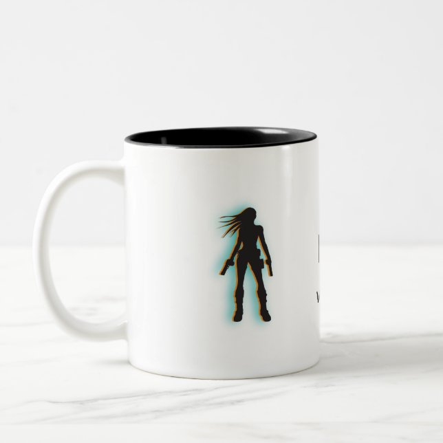 Caneca De Café Em Dois Tons Mug Hacketteer (Esquerda)