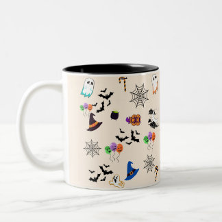Caneca De Café Em Dois Tons Mug Hallowen