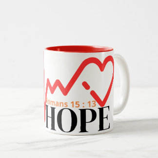 Caneca De Café Em Dois Tons Mug-Hope