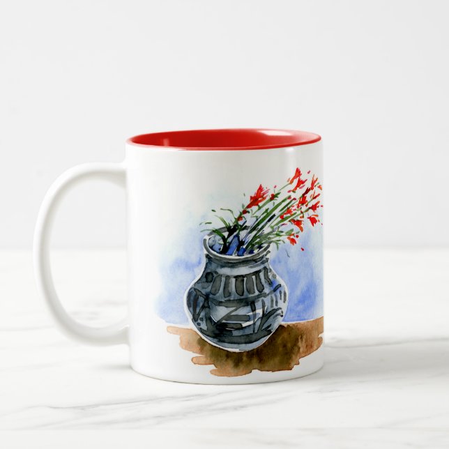 Caneca De Café Em Dois Tons Mug Inspirativo de Sonhos do Sudoeste (Esquerda)