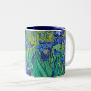 CANECA DE CAFÉ EM DOIS TONS MUG "IRISES 1889" (DETALHES) APRESENTADA POR VINCE