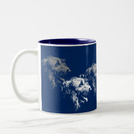 Caneca De Café Em Dois Tons Mug Irish Wolfhound
