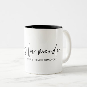 Caneca De Café Em Dois Tons Mug Je Suis La Merde
