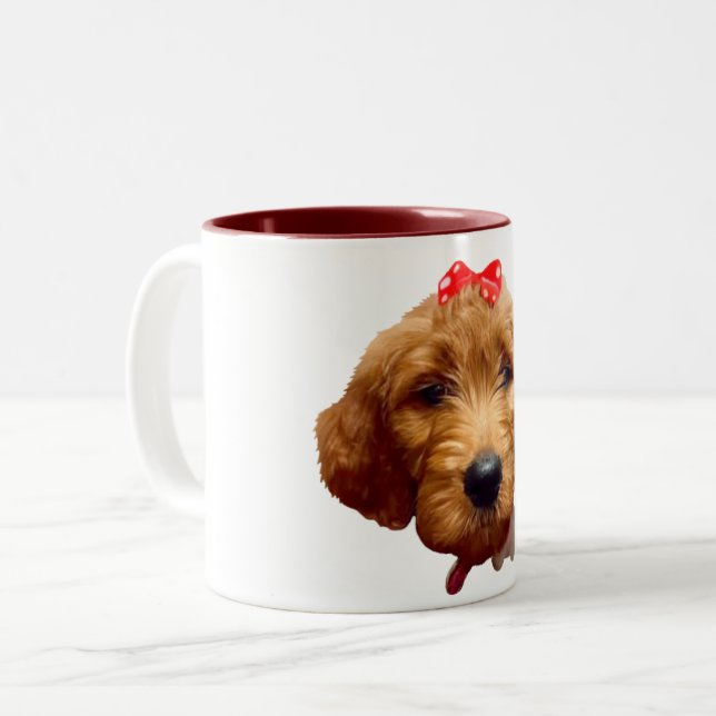 Caneca De Café Em Dois Tons Mug Kimba (Frente Esquerda)