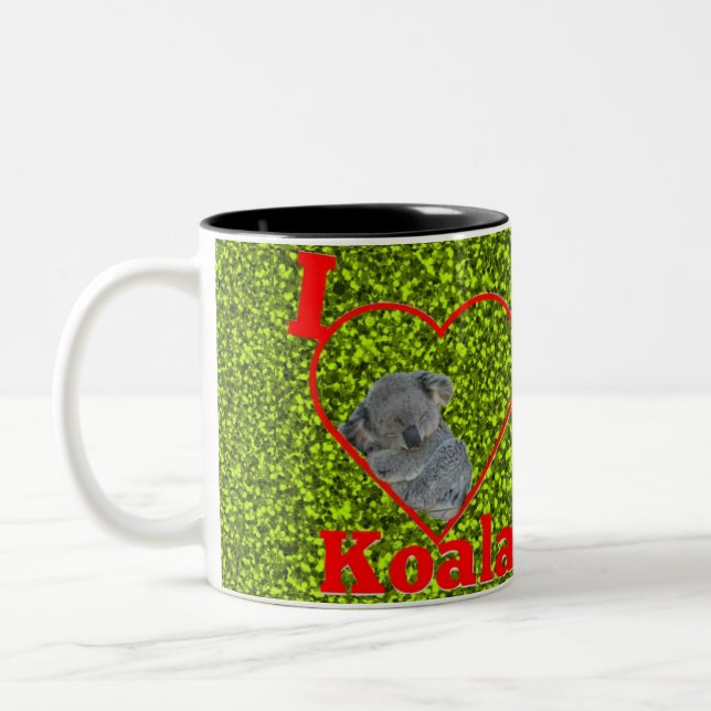 Caneca De Café Em Dois Tons Mug koala (Esquerda)