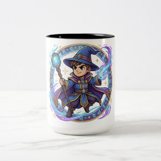 Caneca De Café Em Dois Tons Mug La voie du Magicien 