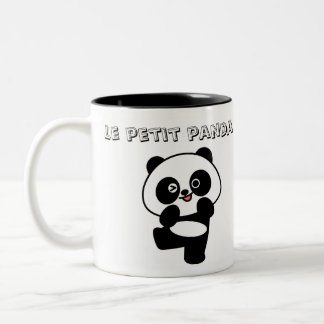 Caneca De Café Em Dois Tons Mug Le Petit panda