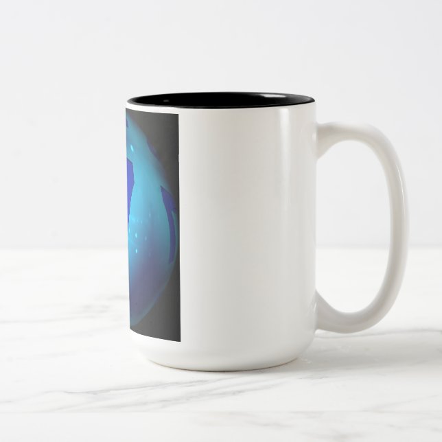 Caneca De Café Em Dois Tons Mug Numerado (Direita)