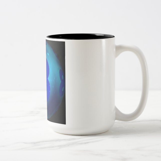 Caneca De Café Em Dois Tons Mug Numerado (Direita)