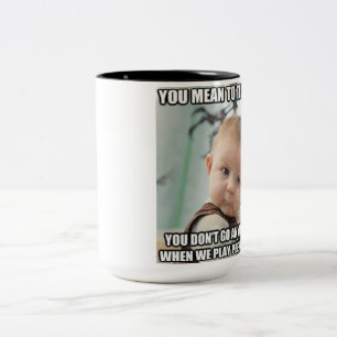 Caneca De Café Em Dois Tons Mug pai