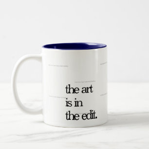 Caneca De Café Em Dois Tons Mug para Editores