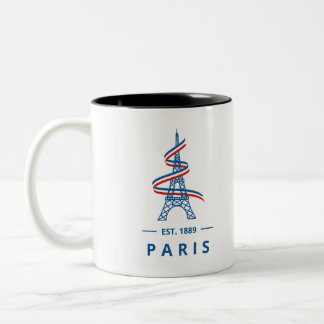 Caneca De Café Em Dois Tons Mug Paris