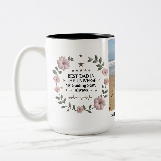 Caneca De Café Em Dois Tons Mug Personalizado de 15 oz com dois tons (Esquerda)