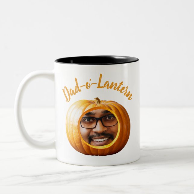 Caneca De Café Em Dois Tons MUG personalizado do pai-o-Lanterna (Esquerda)