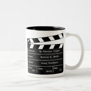 Caneca De Café Em Dois Tons Mug personalizável de pranchas