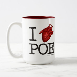 Caneca De Café Em Dois Tons Mug "Poe Heart"