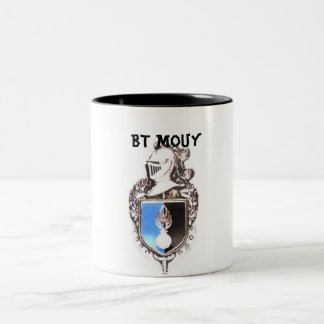 Caneca De Café Em Dois Tons Mug posto da guarda BT