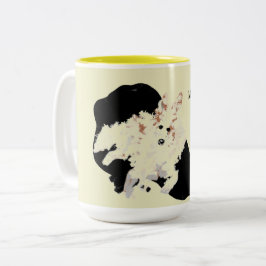 Caneca De Café Em Dois Tons Mug: Rastreamento Rápido