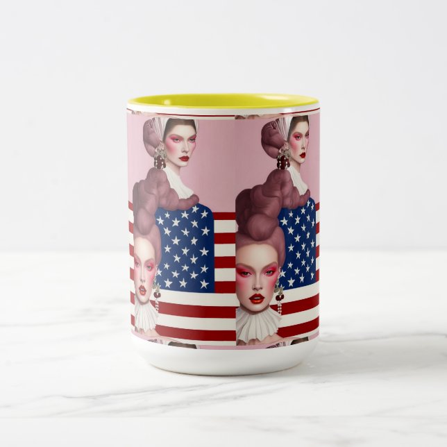 Caneca De Café Em Dois Tons Mug RZ-26 (Centro)