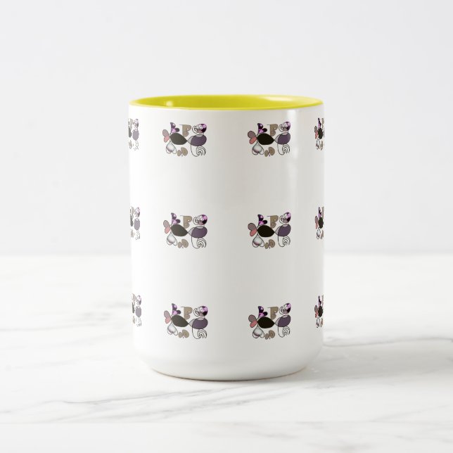 Caneca De Café Em Dois Tons Mug RZ-38 (Centro)