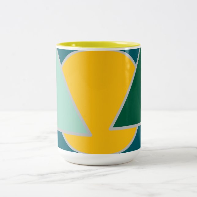 Caneca De Café Em Dois Tons Mug RZ-58 (Centro)