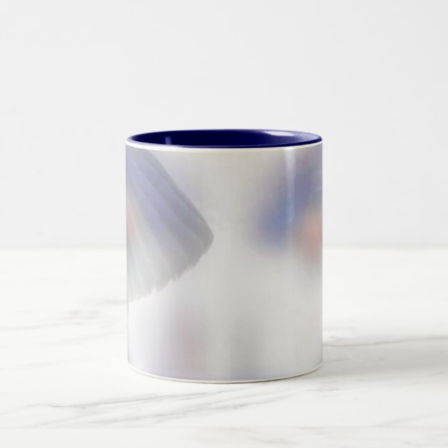 Caneca De Café Em Dois Tons Mug sem medo (Centro)