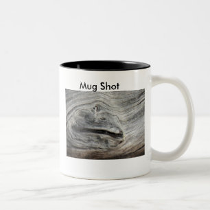 Caneca De Café Em Dois Tons Mug Shot