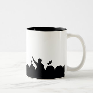 Caneca De Café Em Dois Tons Mug Silhuette MST3K