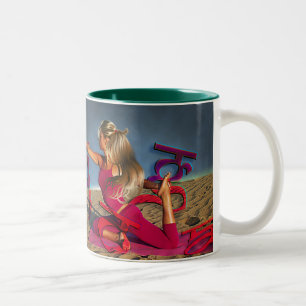 Caneca De Café Em Dois Tons Mug, Taça