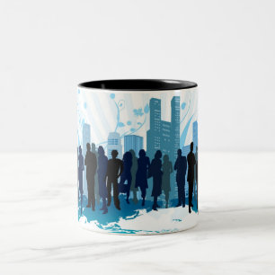 Caneca De Café Em Dois Tons Mug Vivo da Cidade