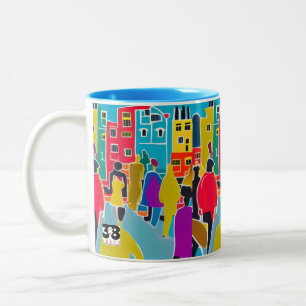 Caneca De Café Em Dois Tons Mug Vizinhos