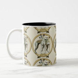 Caneca De Café Em Dois Tons Mug Whippets