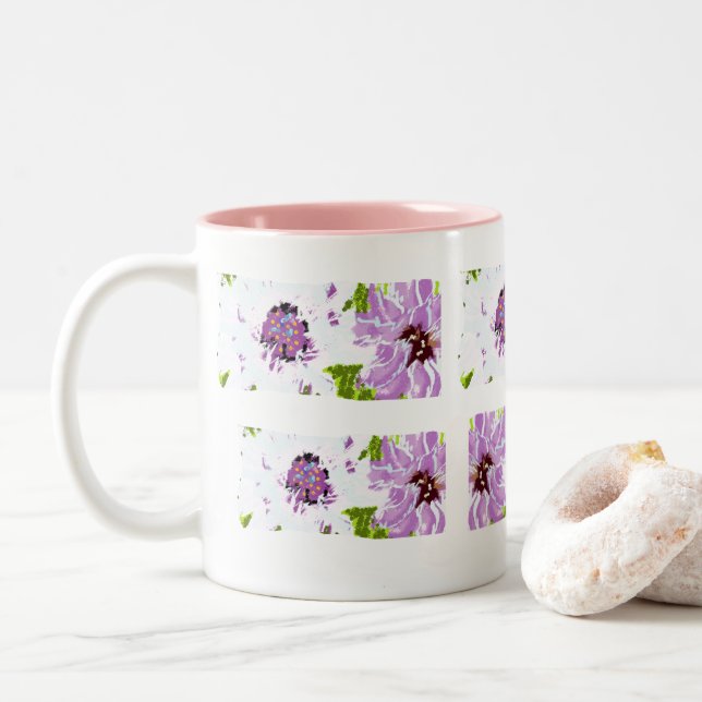 Caneca De Café Em Dois Tons Mug Wild Side (Com Donut)