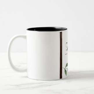 Caneca De Café Em Dois Tons mug with verse