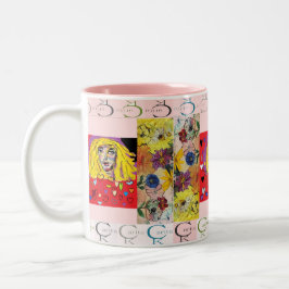 Caneca De Café Em Dois Tons Mugg Carita K design