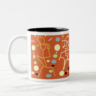 Caneca De Café Em Dois Tons Muggles Aug23 3 numéricos